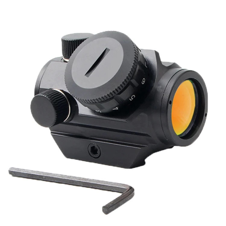 Air Gun Red Dot Tactical Sight 1x25 Rifle Scope With Cr2032 Battery