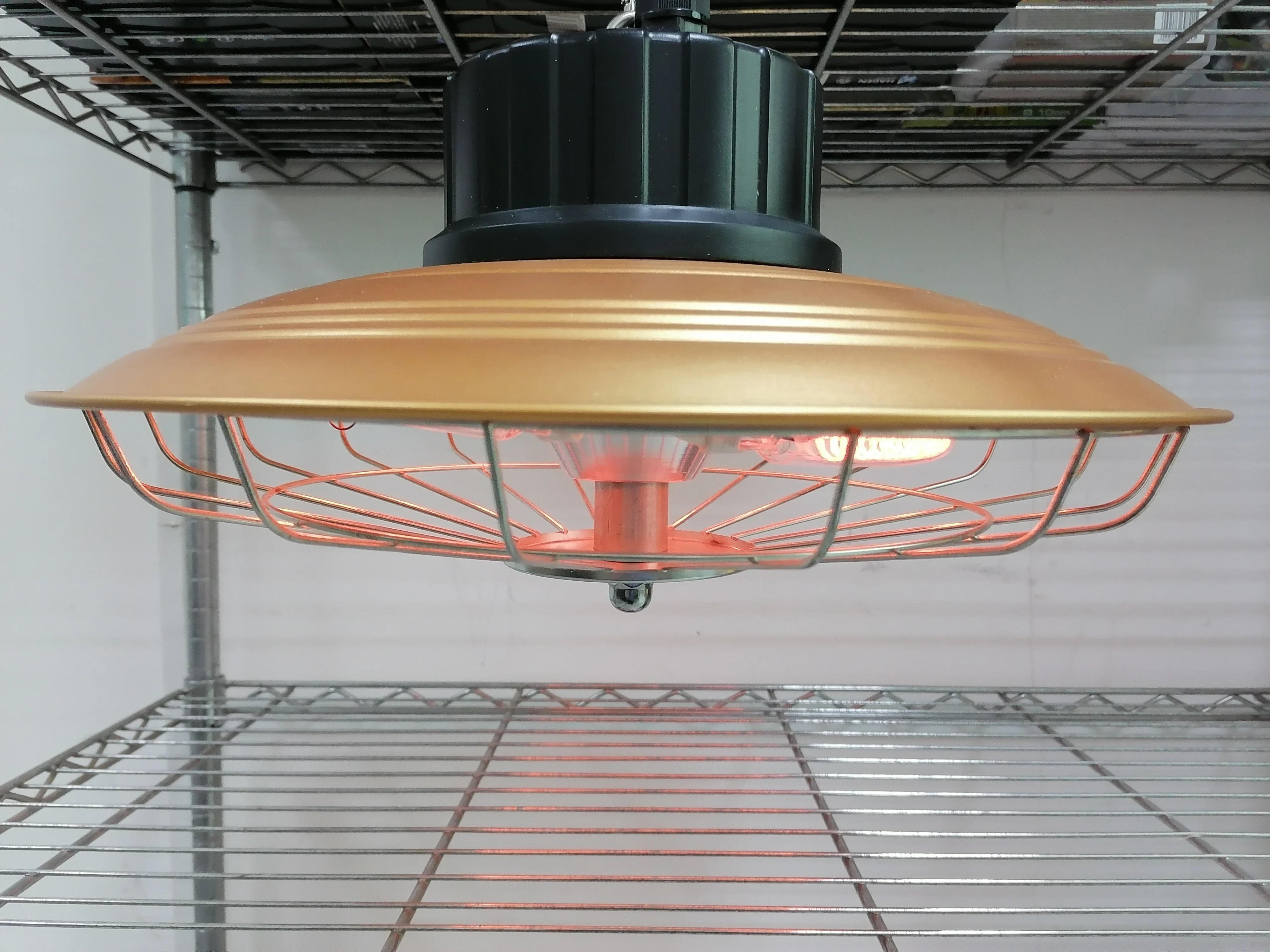 Adjustable Chicken Electric Infrared Poultry Heater Keep Warm 750w And