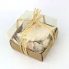 Mixed Decorative Shells or Assorted Sea Shell Packed By Kraft Paper Box with PVC Cover