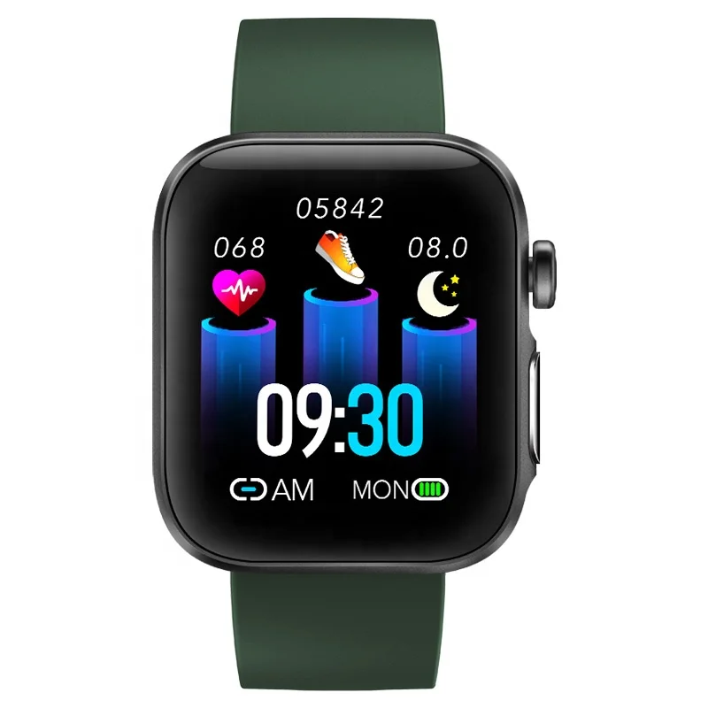 
OEM full screen ecg fitness blood oxygen pressure band sport waterproof ip68 relojes inteligentes bluetooth android smart watch 