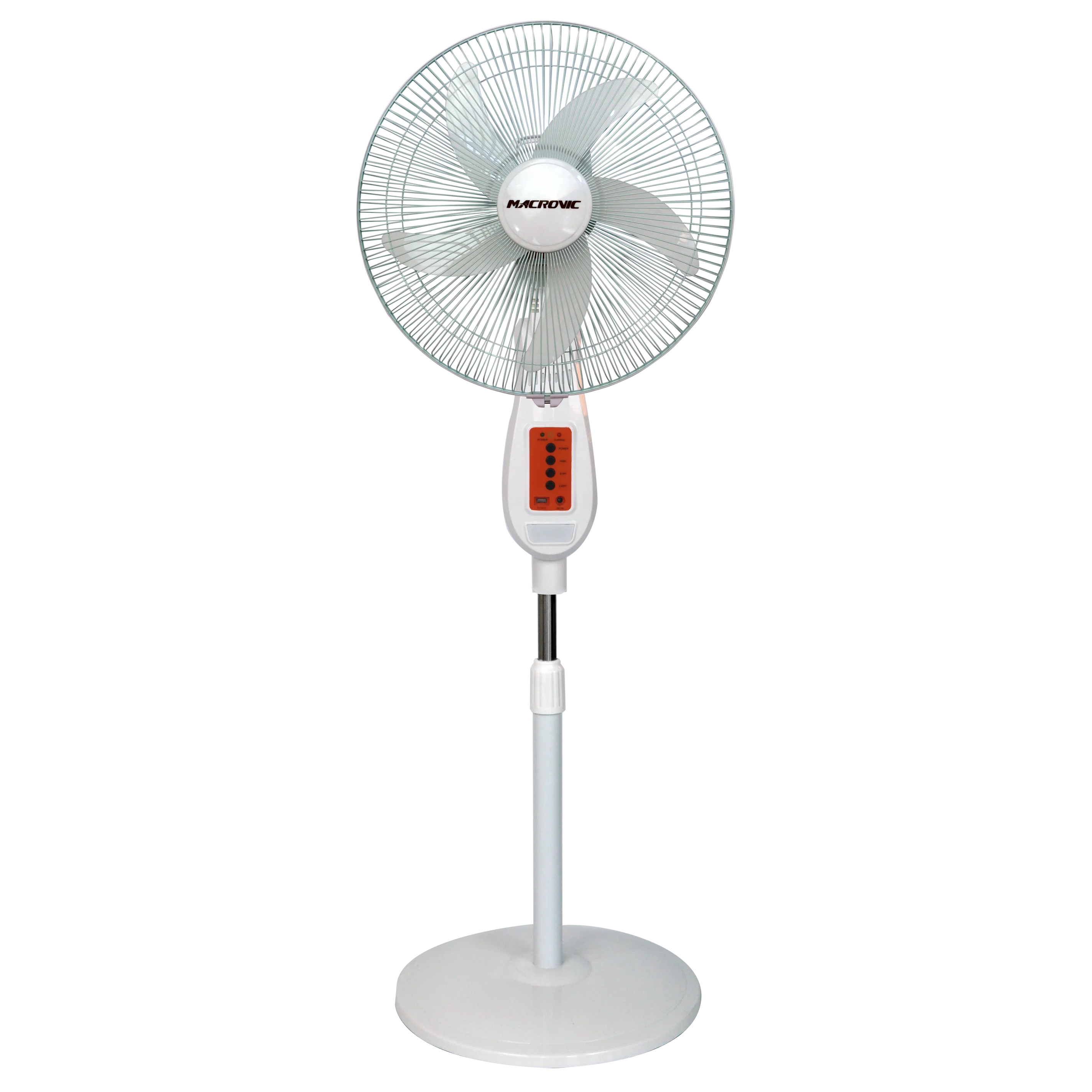 air cooling 9 speeds mode rechargeable electric pedestal fan