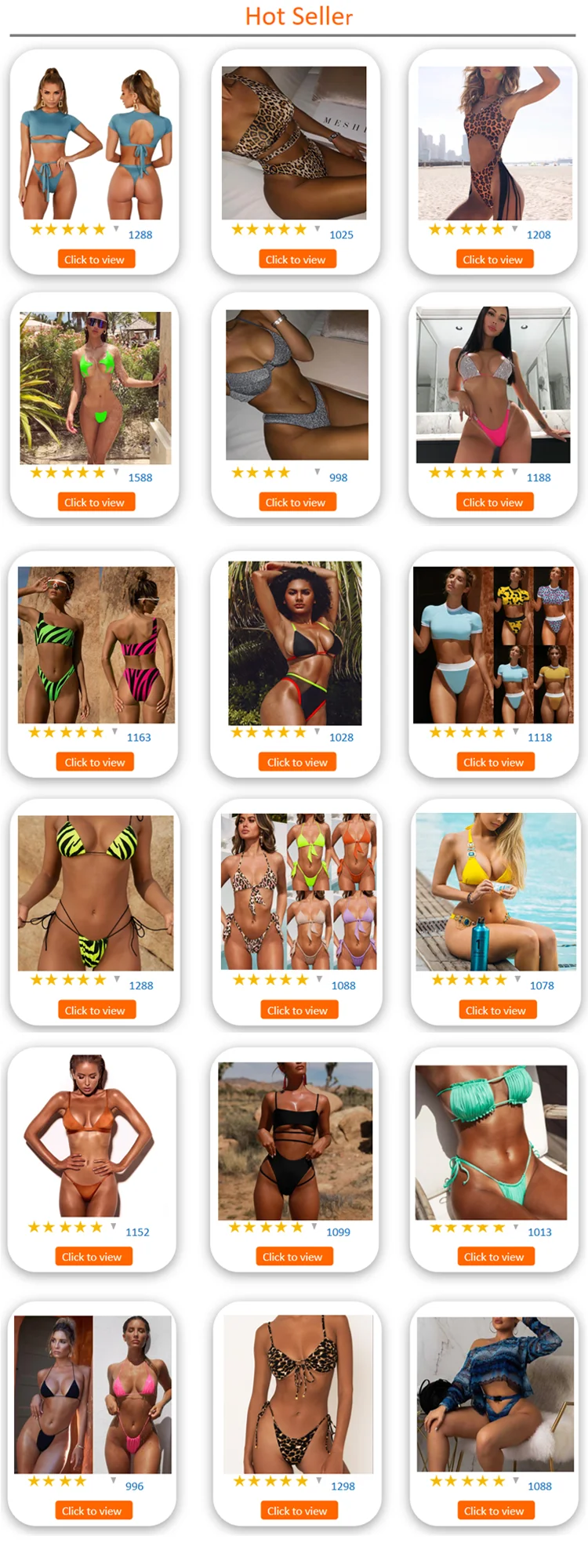 wholesale quick dry bikini teen swimwear