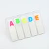 Kawaii Page Sticky Cards OEM Index Tabs Flags Fluorescent PET Bookmark Notes For Marking