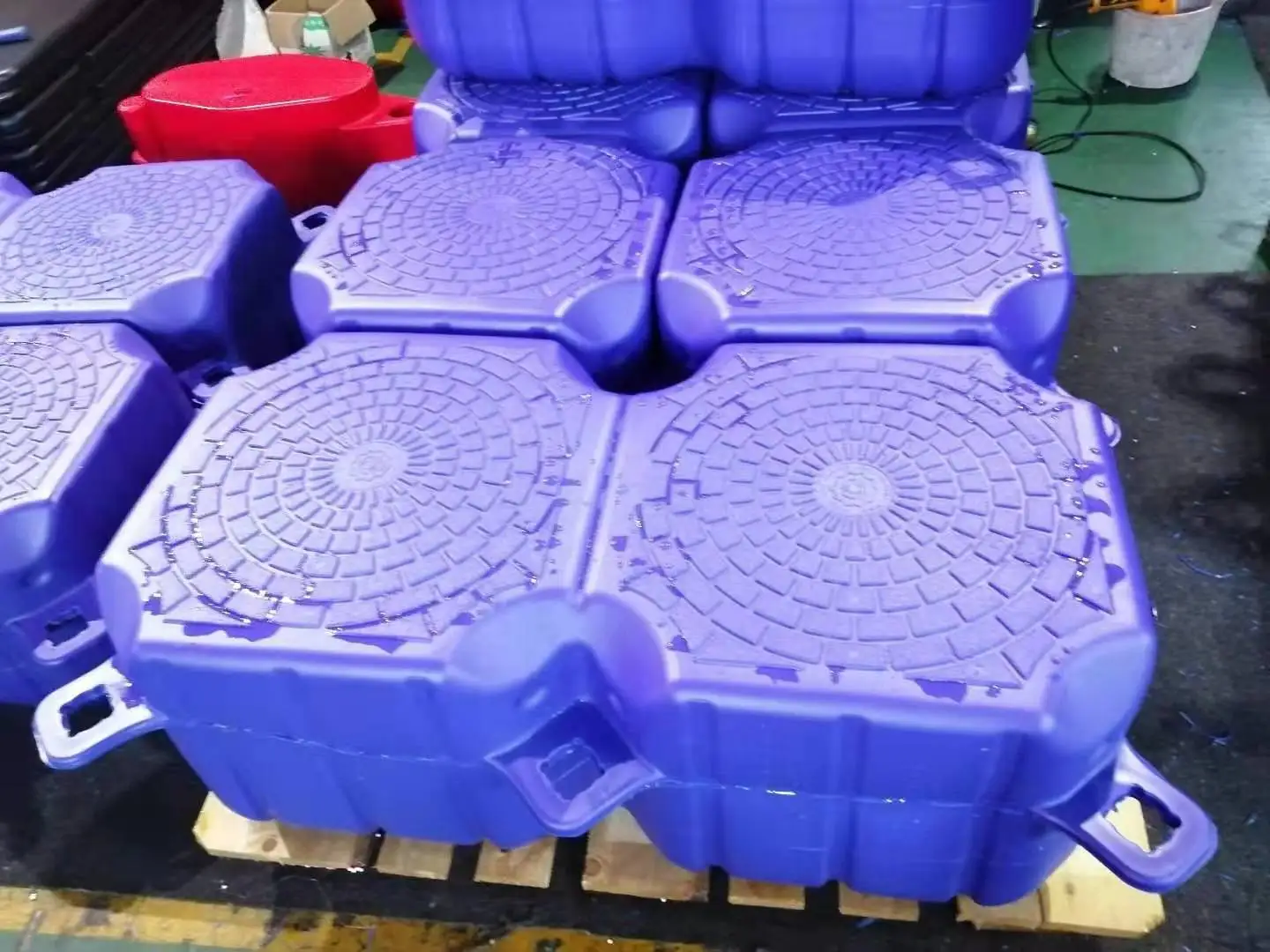 Pontoons For Floating House,Low Maintenance Jet Float Floating Dock