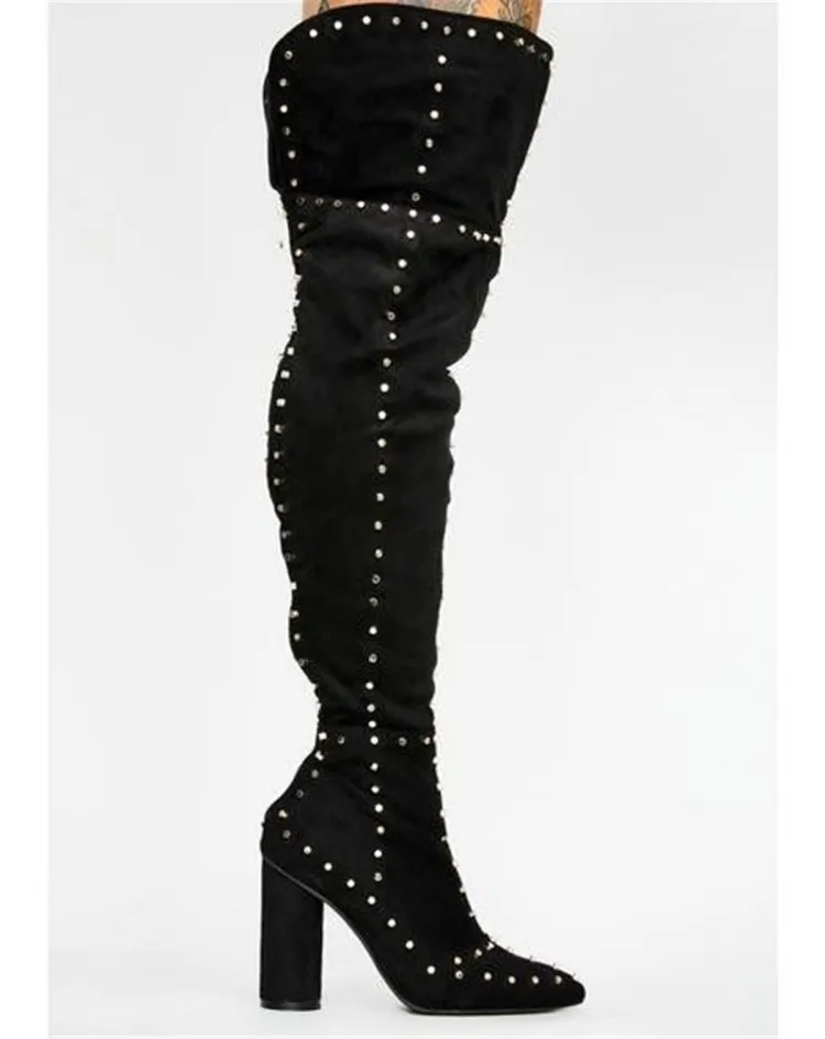 thigh high cheetah print boots