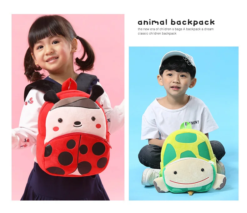 mochilas Cartoon Rainbow Unicorn Kids School Bags for Girls Soft Plush Kids Bag Kindergarten Toddler Children School Backpack for boys