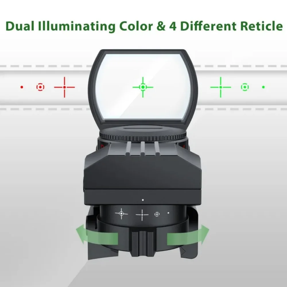 Project Tedu Rifle HD101 Tactical Red and Green Dot Sight - Durable & Versatile