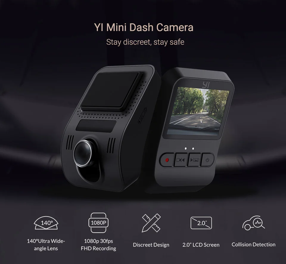 YI Mini Dash Camera Specs