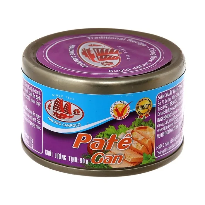 Pate Chicken Liver Paste Canned Pork Meat Food Brisket Manufacturer