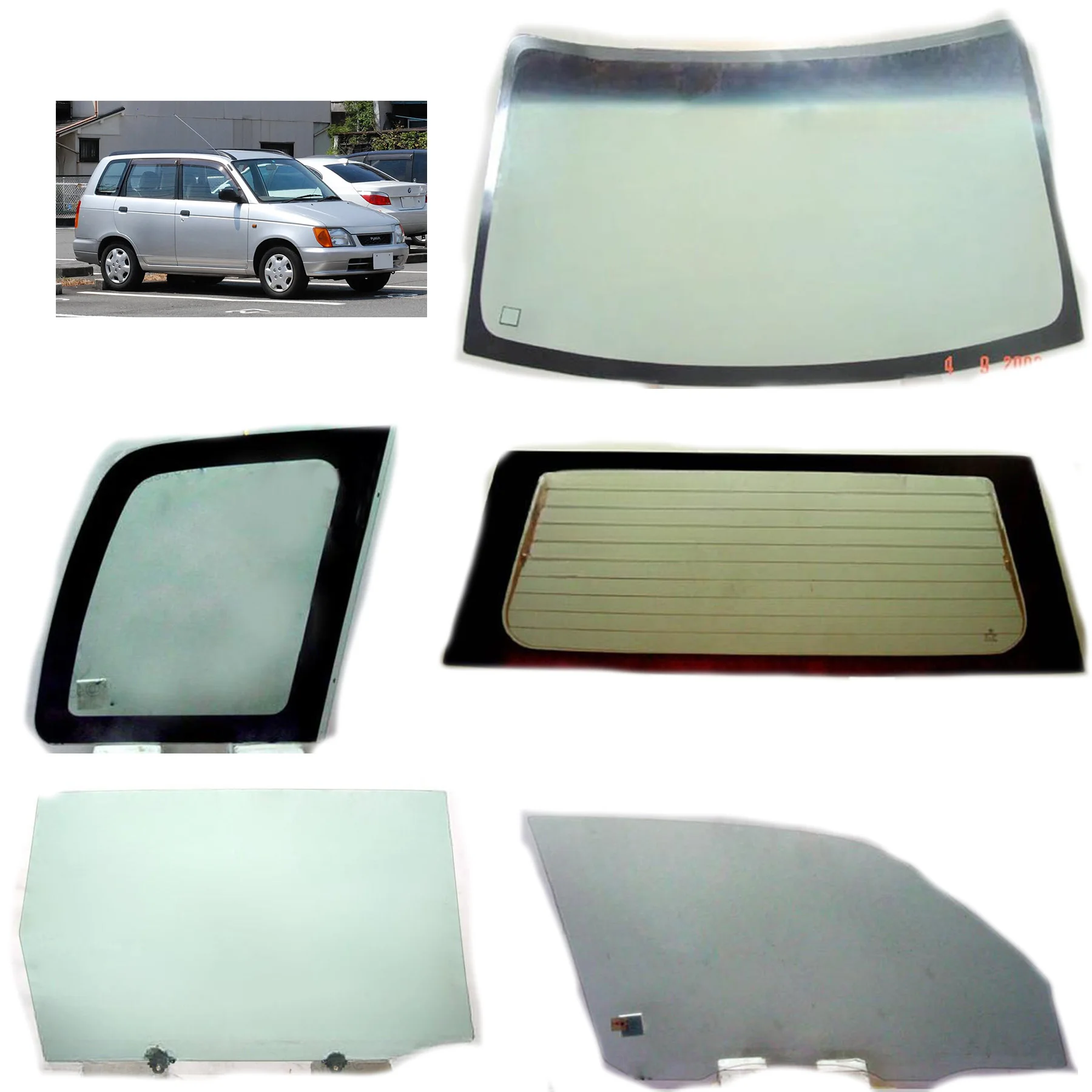 Daihatsu Grand Move Wagon Windshield Glass Sunroof Car Glass Auto Glass