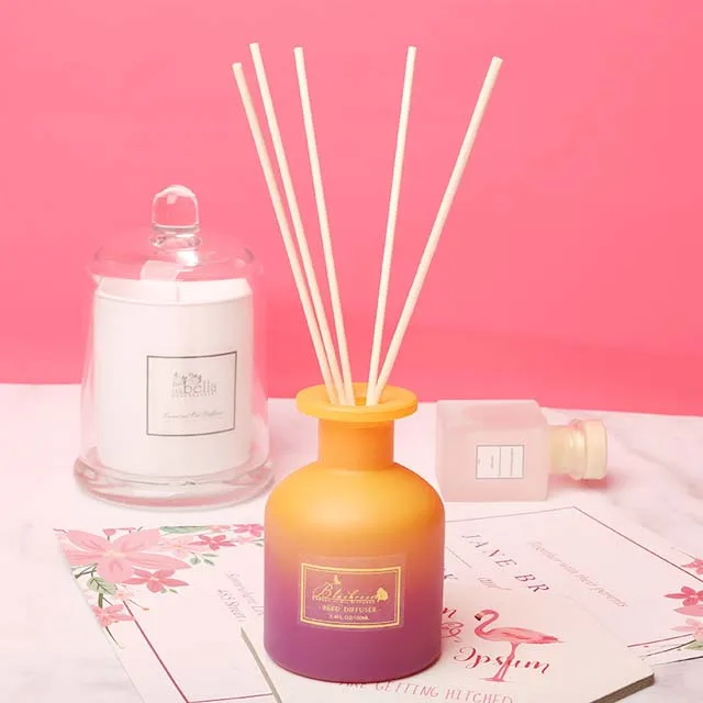 120ml Hawaii beach aromatherapy Reed Diffuser Oil Refill with Reed Sticks 