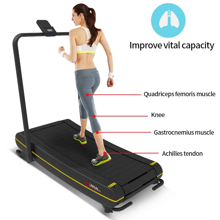 Woodway Curved Manual Treadmill Home Fitness Selfpowered Curved