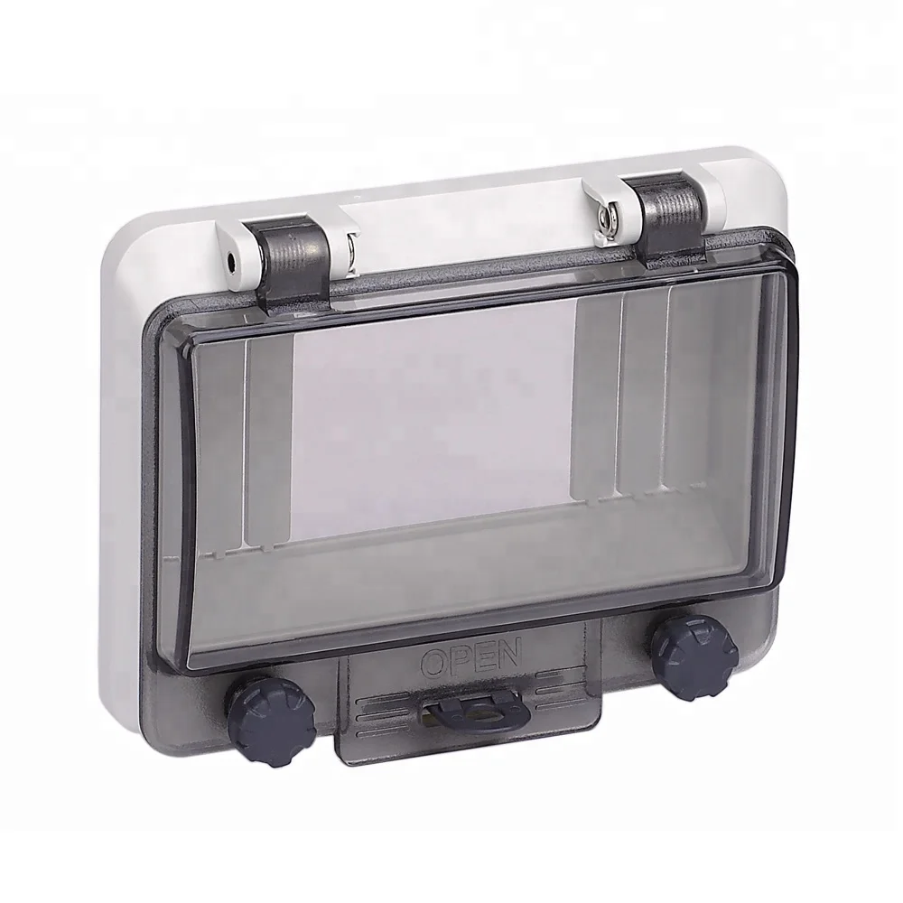 CE&RoHS&IP66 transparent contact protection window hood protect