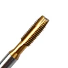 M8 HSS tin-coated Straight Flute Smoothly Cut Hand Tap for Creating New Thread