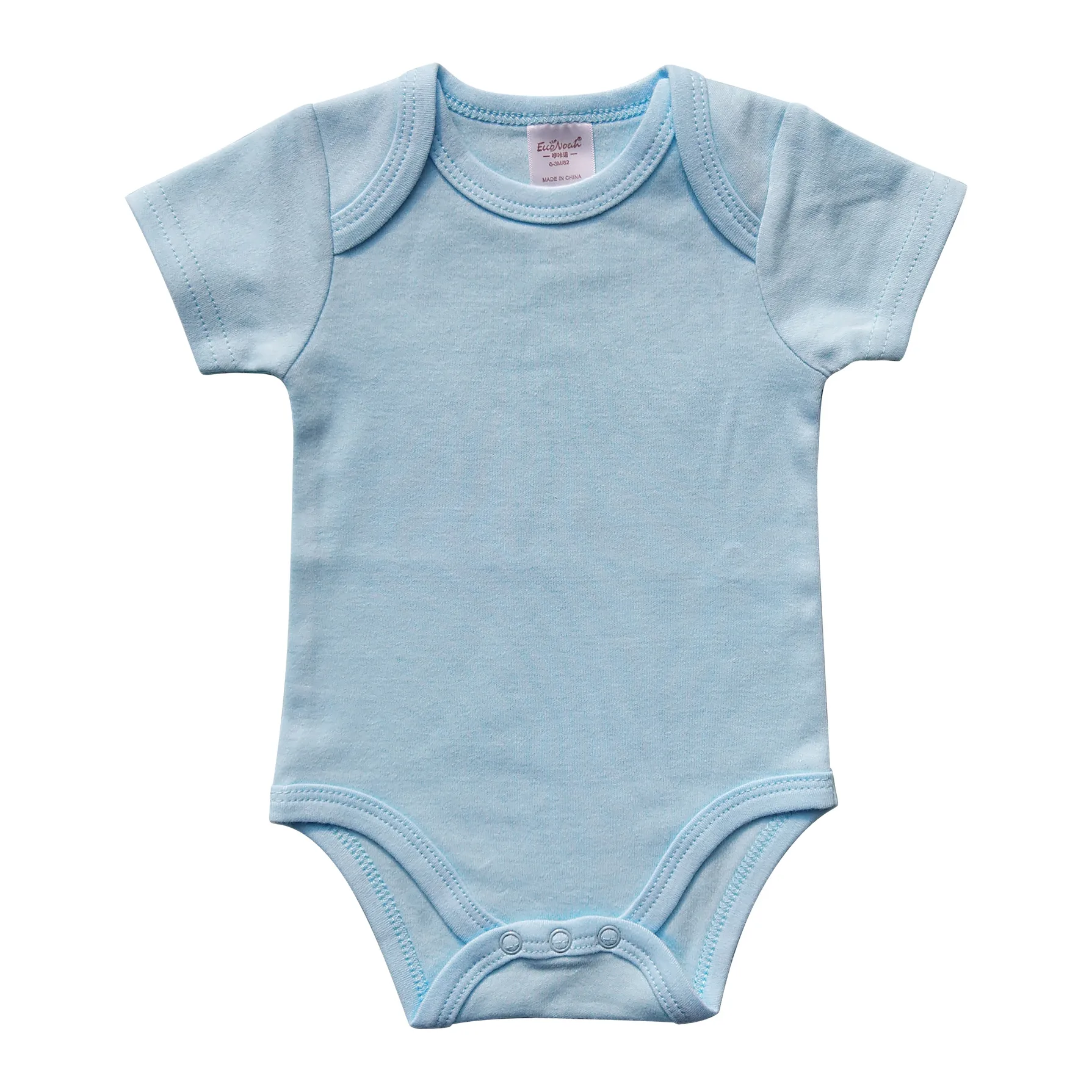 Wholesale Bamboo Baby Clothes Custom Baby Onesie Cotton Soft Baby Boy