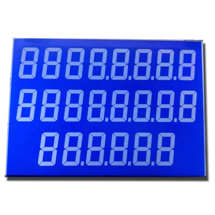 Fuel Dispenser LCD 22 digital 7 segment LCD display module