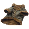 Amazon Hot Sell New PU Leather Chihuahua Luxury Wholesale Sports Dog Clothes