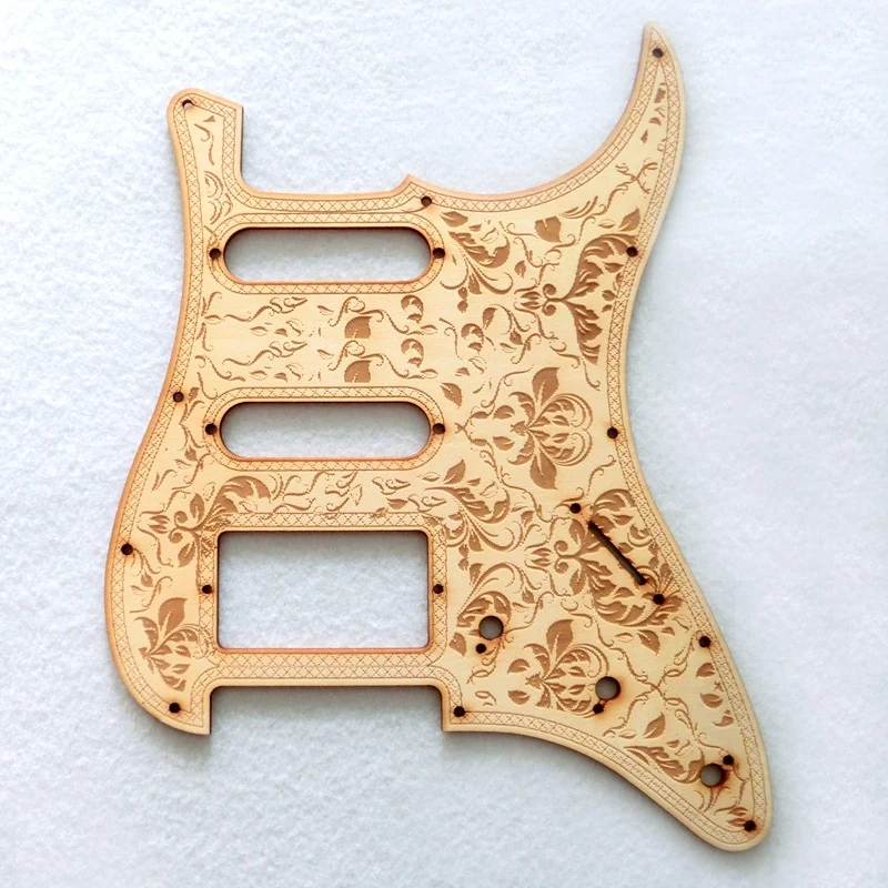New Arrival Wood Strat Pickguard Guitar Master Craft Works Diy Guitar