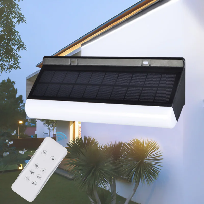 ZM hot sell Waterproof Security Emergency Wall Mounted Garden Outdoor PIR led Solar Motion light