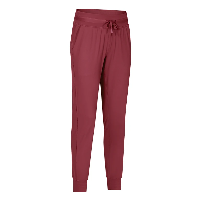 nylon and spandex joggers