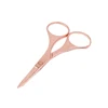 Rose Gold Mini Precision Stainless Steel Scissors Eyebrow Trimming Small Beauty Eyelash Scissors