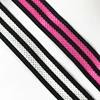 Chinese factory direct sales swim elastic crochet headband ribbon Cotton Webbing Belt Rolls
