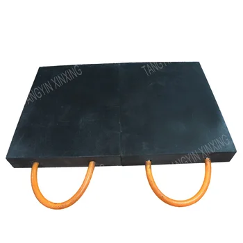 Plastic Crane Outrigger Pads Hdpe Board Yellow Foot Bearing Support ...