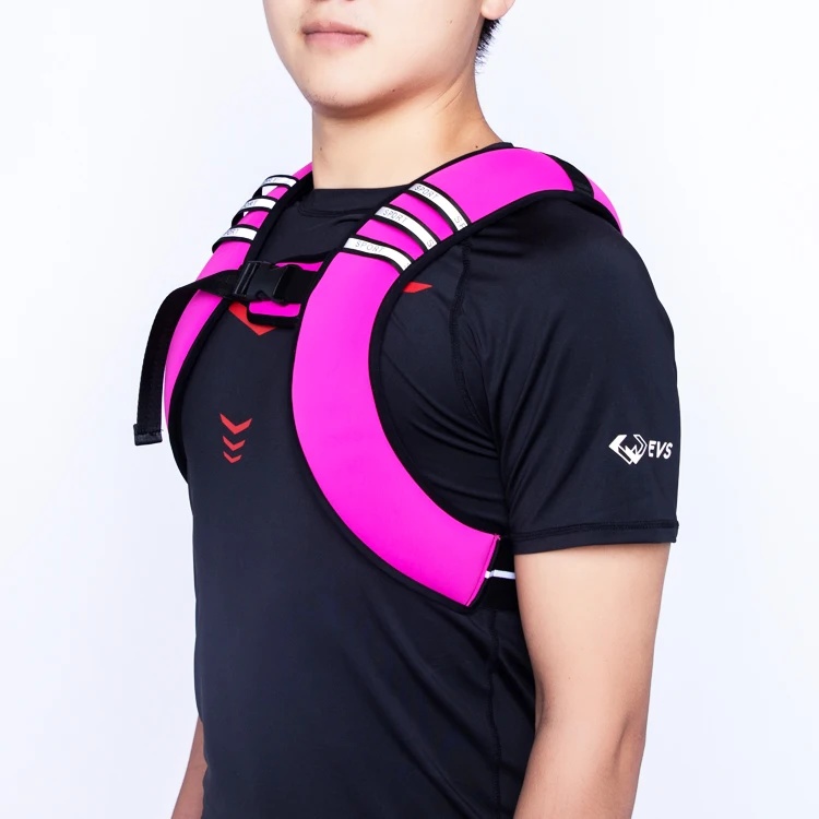 Body Building Weight Jacket Neoprene Sand Filled Weightbearing Vest Fitness Exercise Colorful