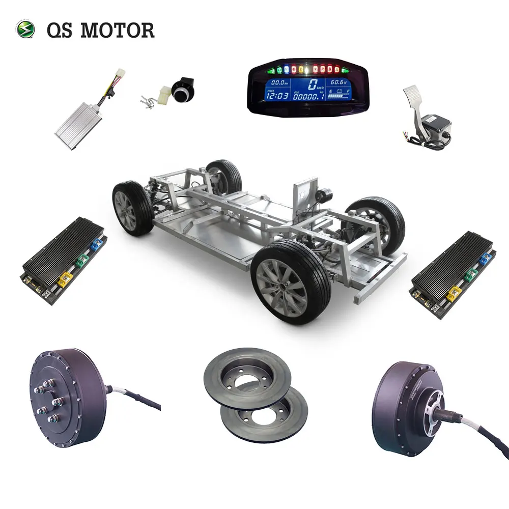 QS Motor 8000w Simple Conversion kits for sale 120km/h BLDC electric