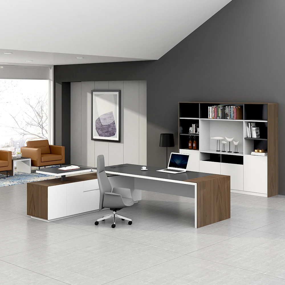 Luxury Big Boss table,executive office desk,modular modern office furniture workstation