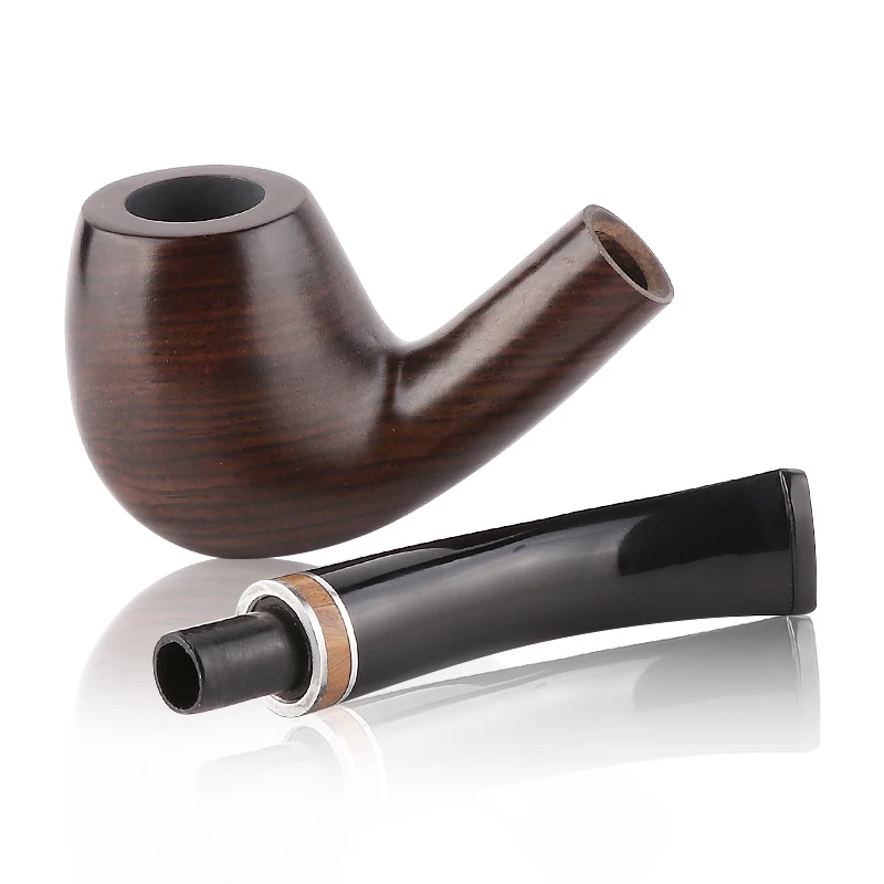 Erliao Low Moq Wood Tobacco Smoking Pipe With Accessories Wholesale