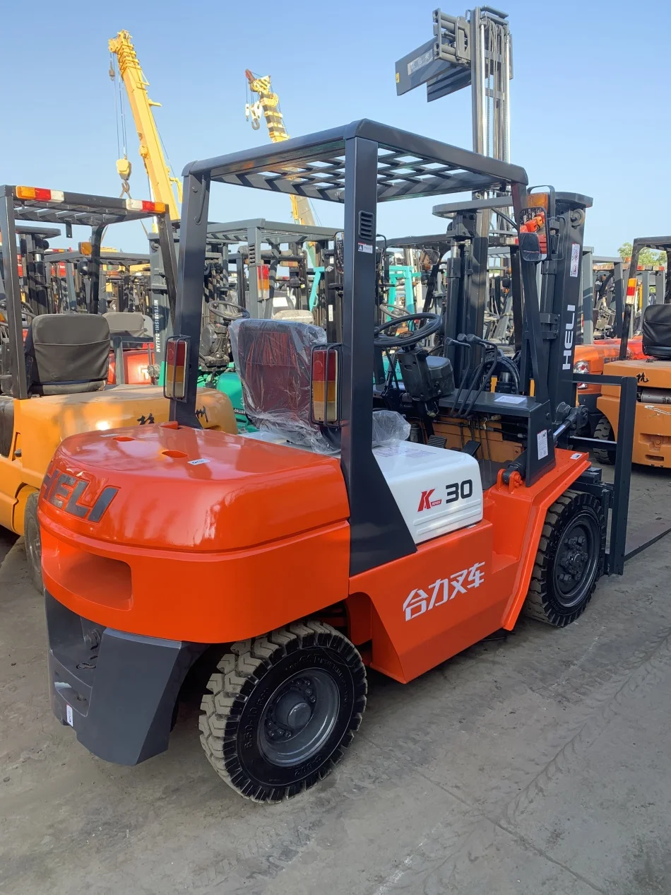 Sideshift Used Heli Forklift 3 Tons K30 Cpcd30 Heli Diesel Hydraulic Forklifts Buy Heli