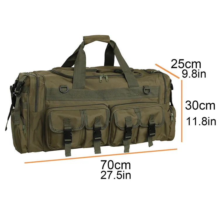 26" Tactical Military Duffle Camo Gun Ammo Range Gear Bag Hunting Duffel Bag 