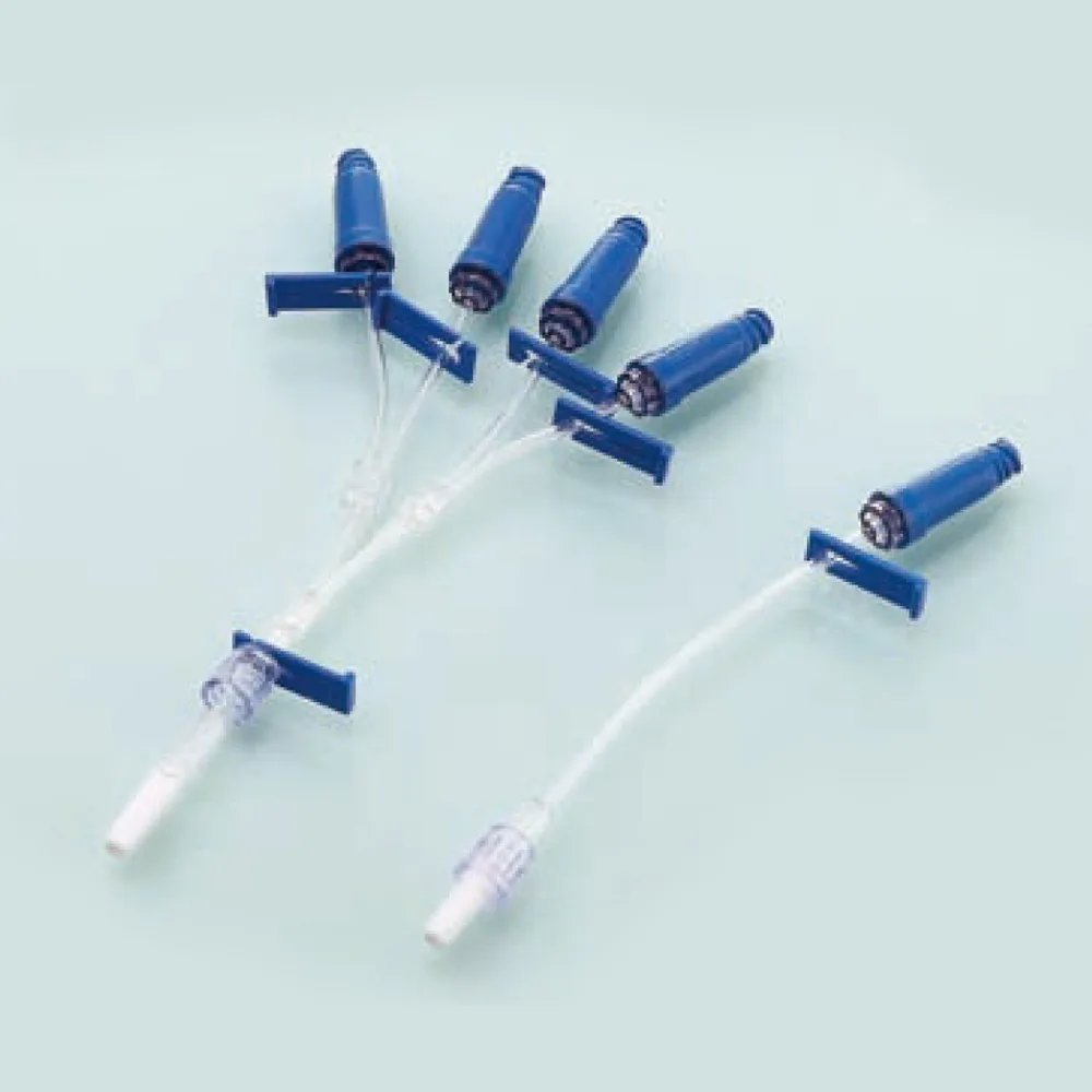 product disposable extension tube with needle less adapter needle free connector one two three four way-97