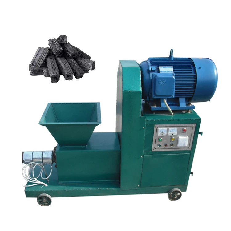 Small Sawdust Briquette Charcoal Briquette Making Press Machine Price