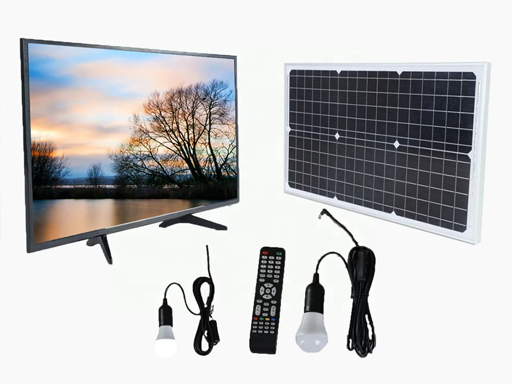 Weier 32 Inch Solar Television Dc 12v Led Tv A+ Level Full Hd Screen ...