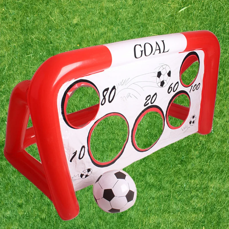 Kids Pvc Football Goals Inflatable Football Goal