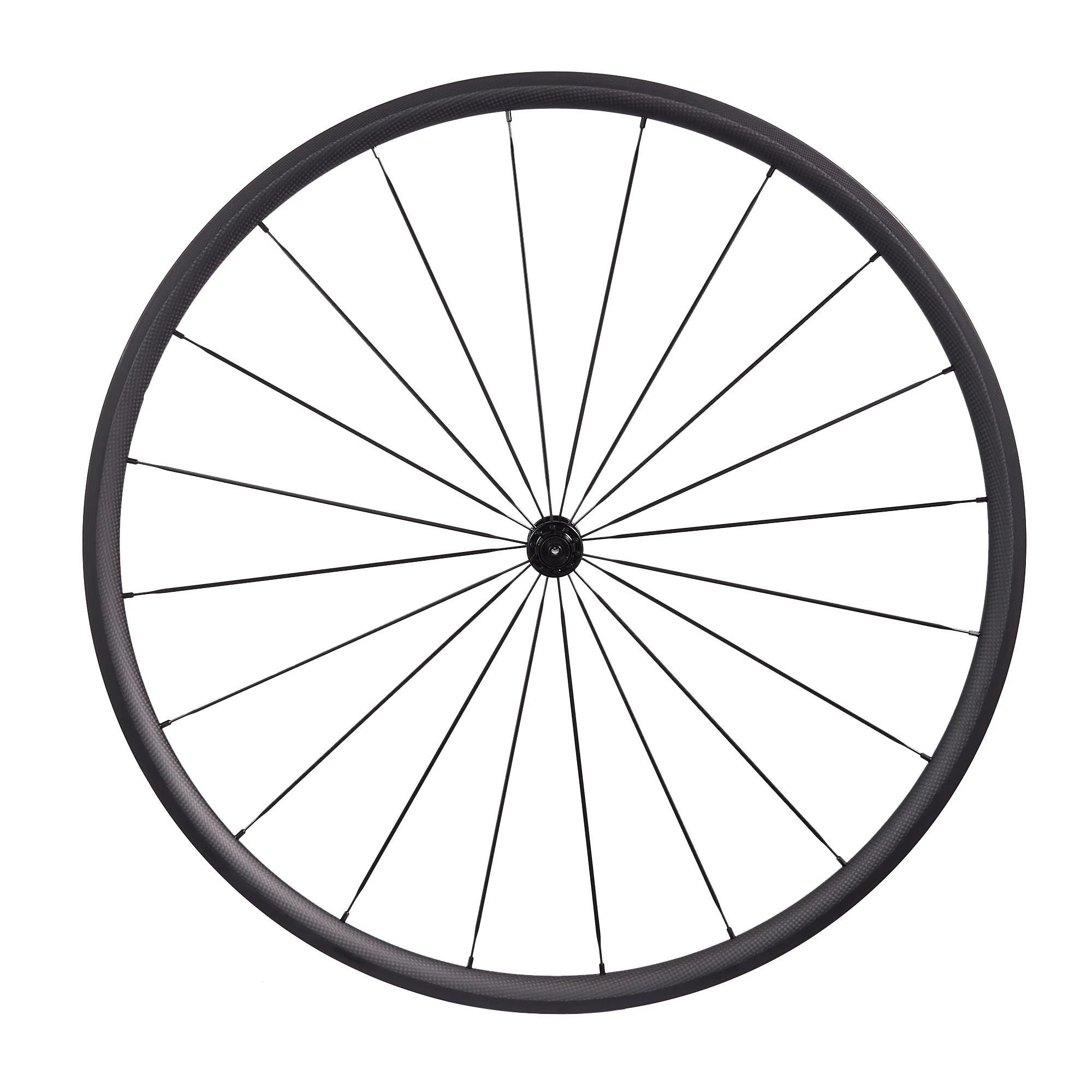 Csc Ultra Light Road Bike Carbon Wheels Clincher 24mm Depth 23mm Width