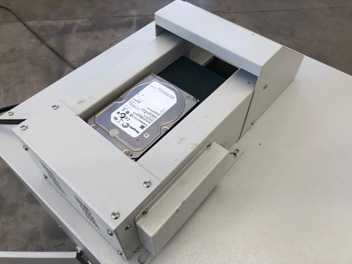 Commercial Hard Drive Shredder Hdd Ssd Shredding Machine Buy Portable