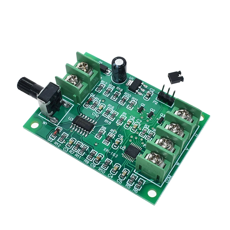 5v 12v Brushless Dc Motor Driver Controller Board With Reverse Voltage ...