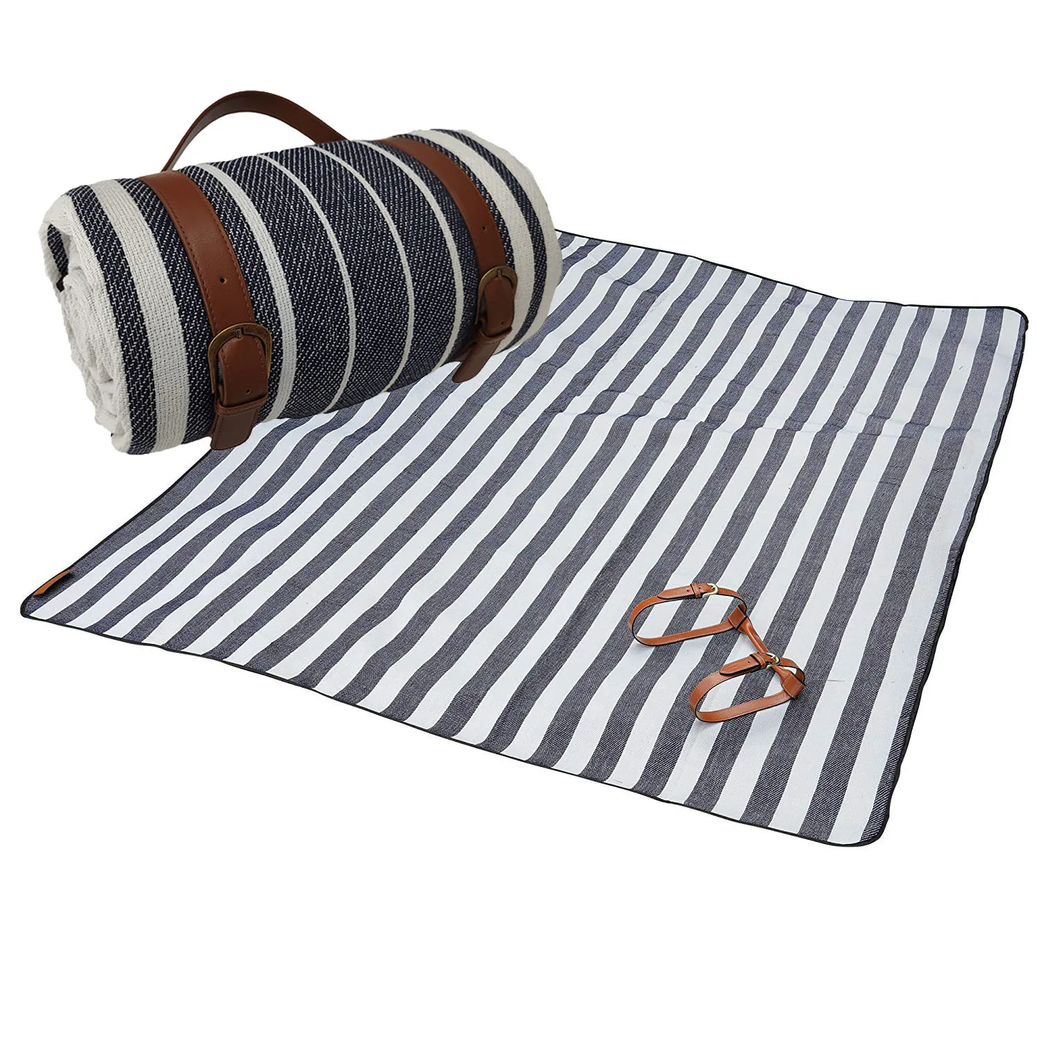 野餐毯防水特大号 | 沙滩毯防沙防水 | 伟大的节日毯子和野餐垫