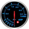 60mm BF 7 / 10 color 12V racning car 3 bar LED turbo boost pressure gauge