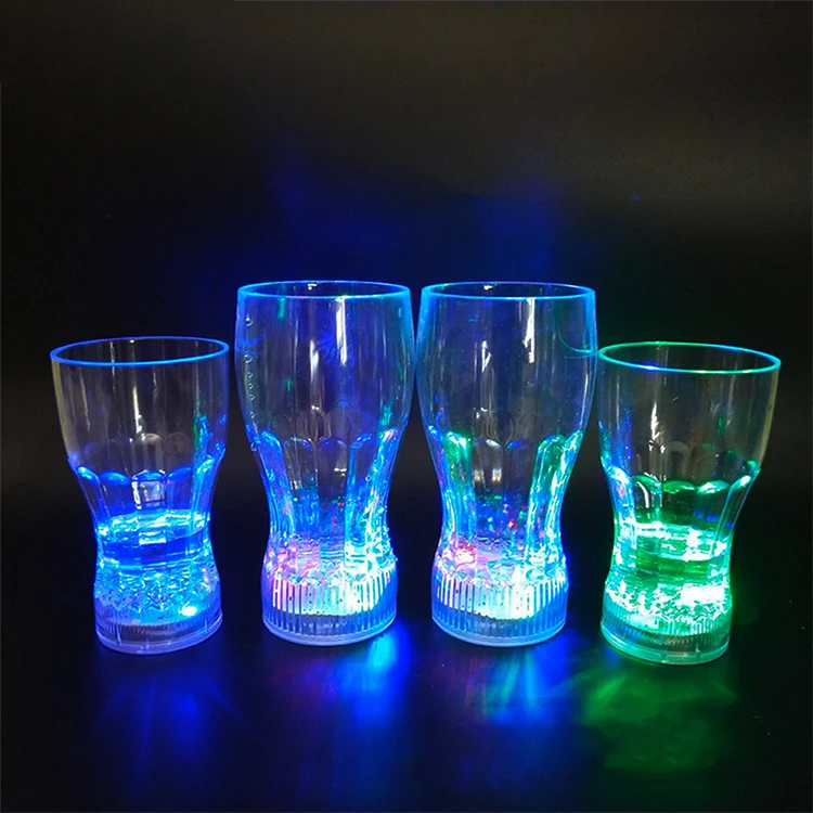 Factory Flashing Beer Cup Liquid Sensing Drinking Led Beer Cup Mug Glow