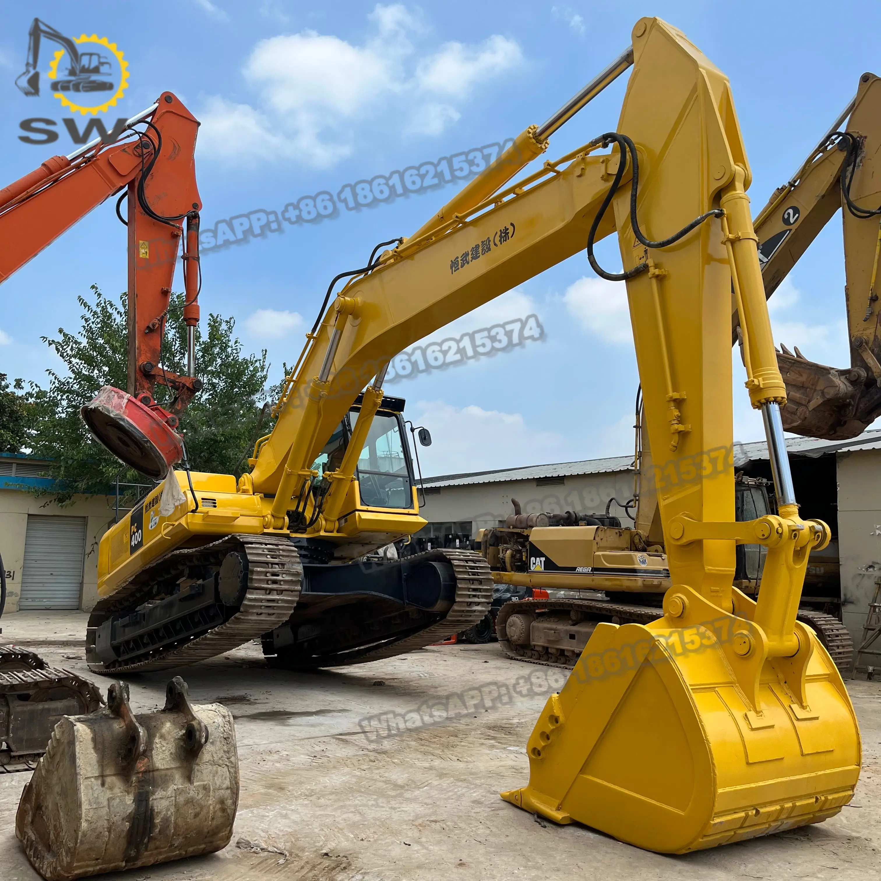 Komatsu Excavator Pc400,Second Hand Komatsu Pc400 Pc4007 Pc4008 Pc450