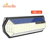 8 Sides New Patent Design 196LED Solar Motion Sensor Light Solar Wall Lamp for Garden, Garage, Residential, Home