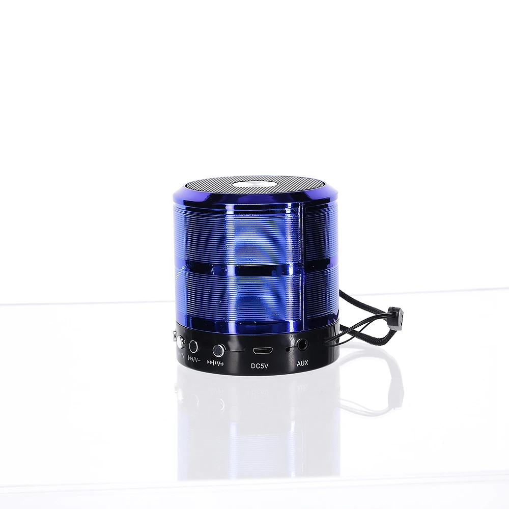 100*80*80mm Bass Portable Blue Wireless Speaker - ANKUX.COM