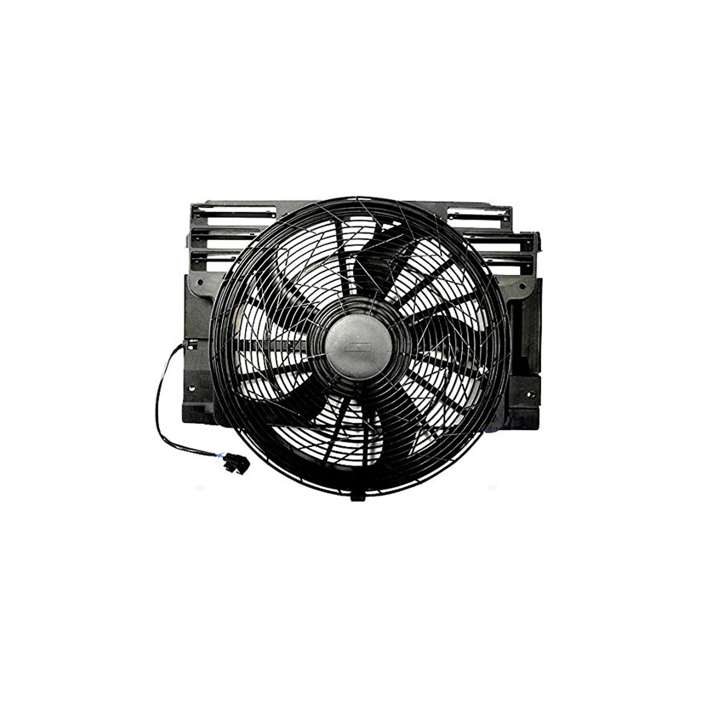 X5 E53 64546921381 A/c Radiator Condenser Engine Cooling Pusher Fan ...