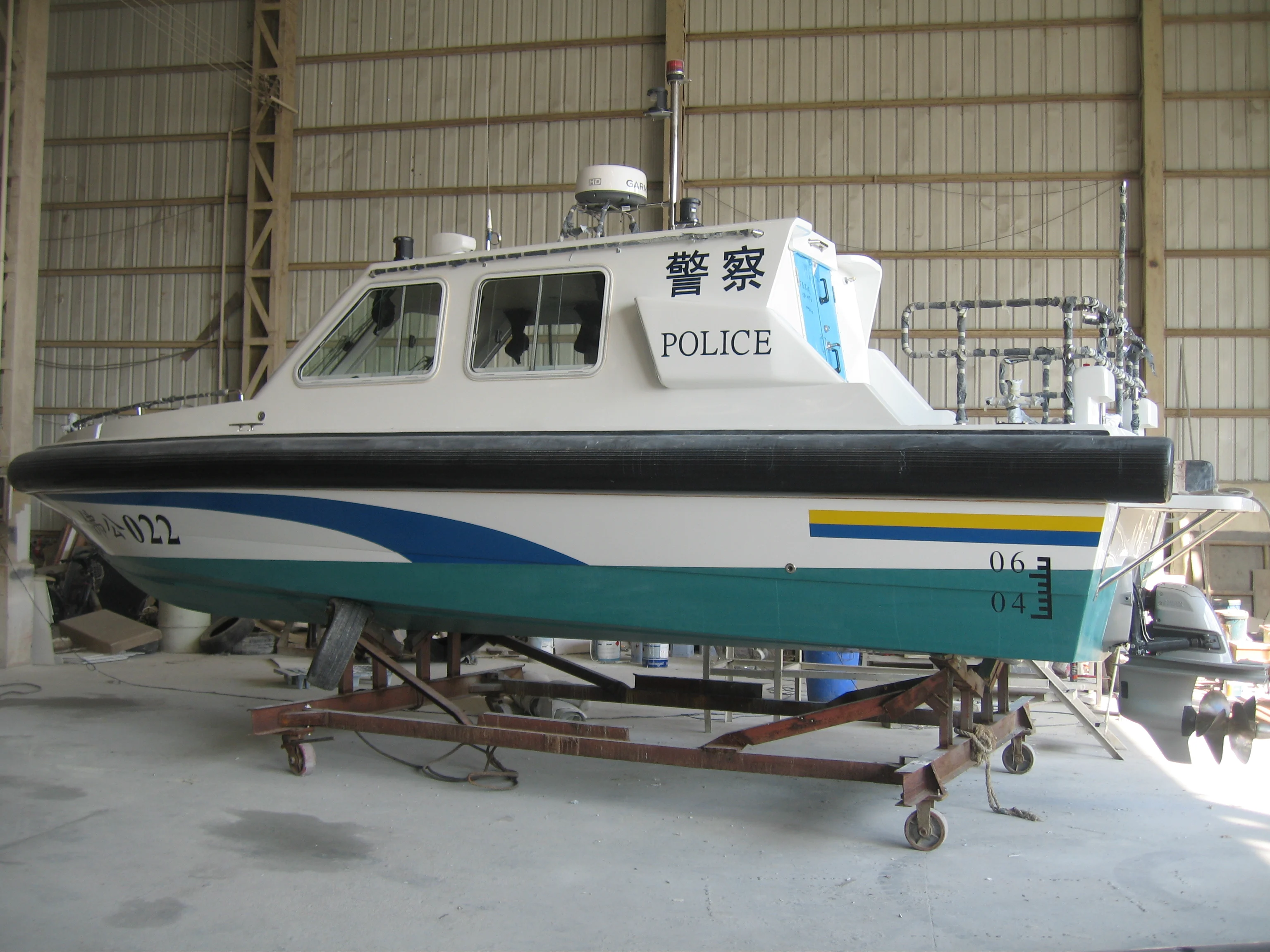 5 巡逻船警船为警察销售小玻璃纤维船 - buy fiberglass boat,police