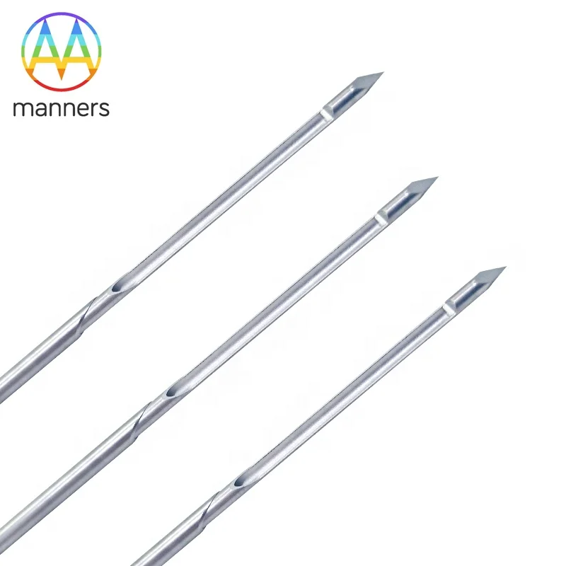 Customized Stainless Steel Conical Tip Needle With Thread At The End