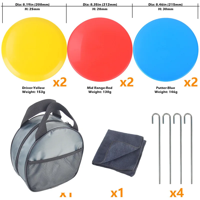 Golf Frisbee Frame Professional Throwing Frisbee Outdoor Game Throwing